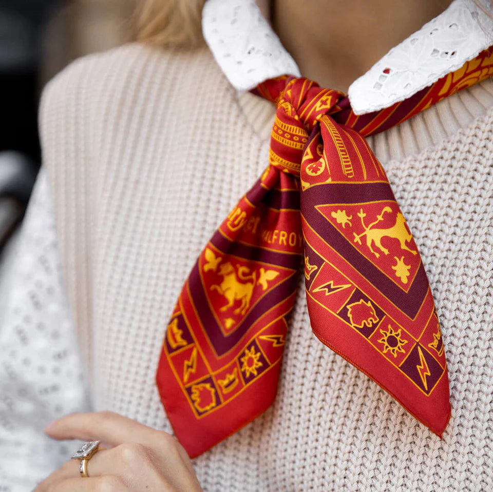 Carré de soie Malfroy